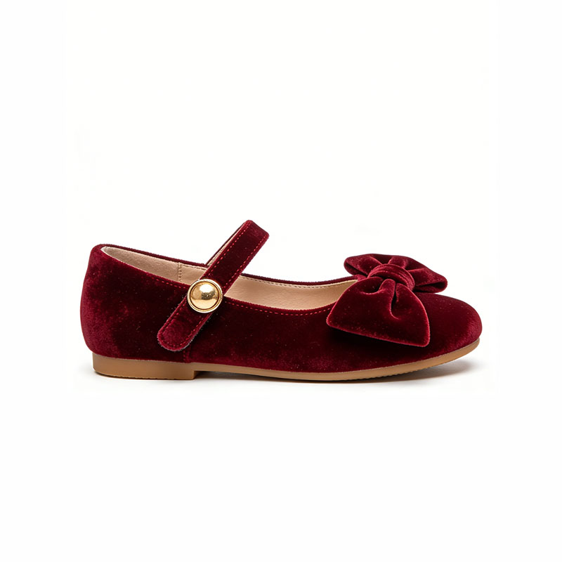 girls-bow-decor-flat-shoes-elegant-kids-shoes